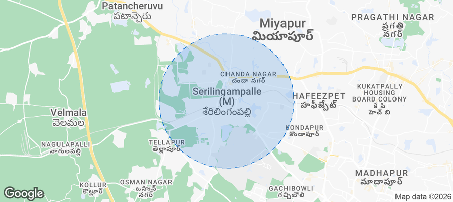 Serilingampalle mandal Airbnb map